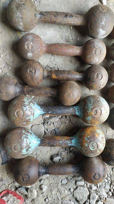 Гантели чугунные блины штанги