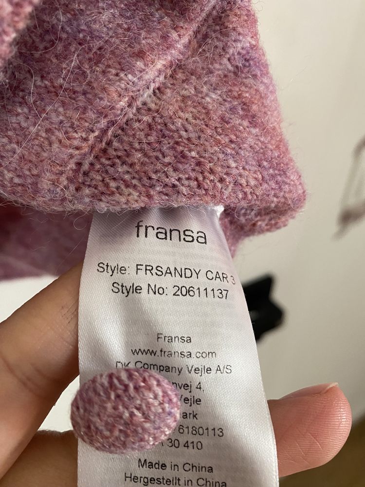 Elegancki sweter z wełną, alpaka