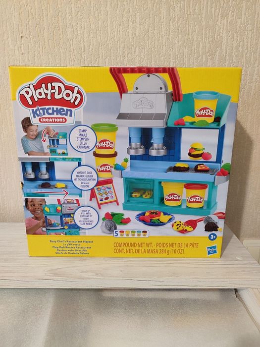 Новий набір для творчості Play Doh Restaurant Шеф кухар ресторану Ориг