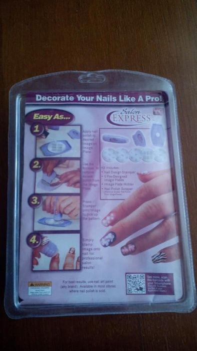 Набор для росписи ногтей "Decorate Your Nails Like A Pro"
