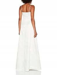 astrapahl suknia długa biała 38 S M damska wieczorowa ślubna sukienka