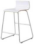 IKEA Sebastian Bar Stool - banco alto branco