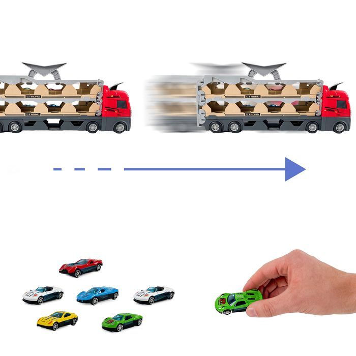 ciężarówka katapultowa transporter laweta
