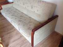 Wersalka  sofa drewniane boki