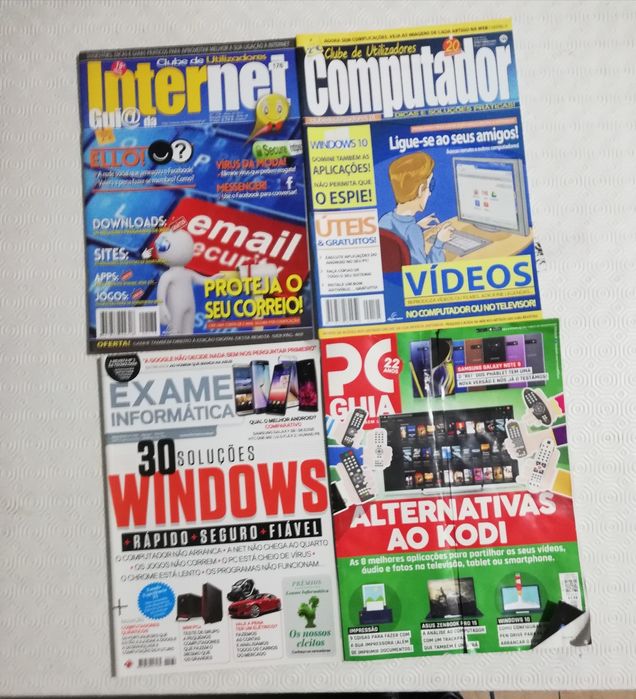 Pack de 5 Revistas Gadget + 5 revistas de informática de oferta
