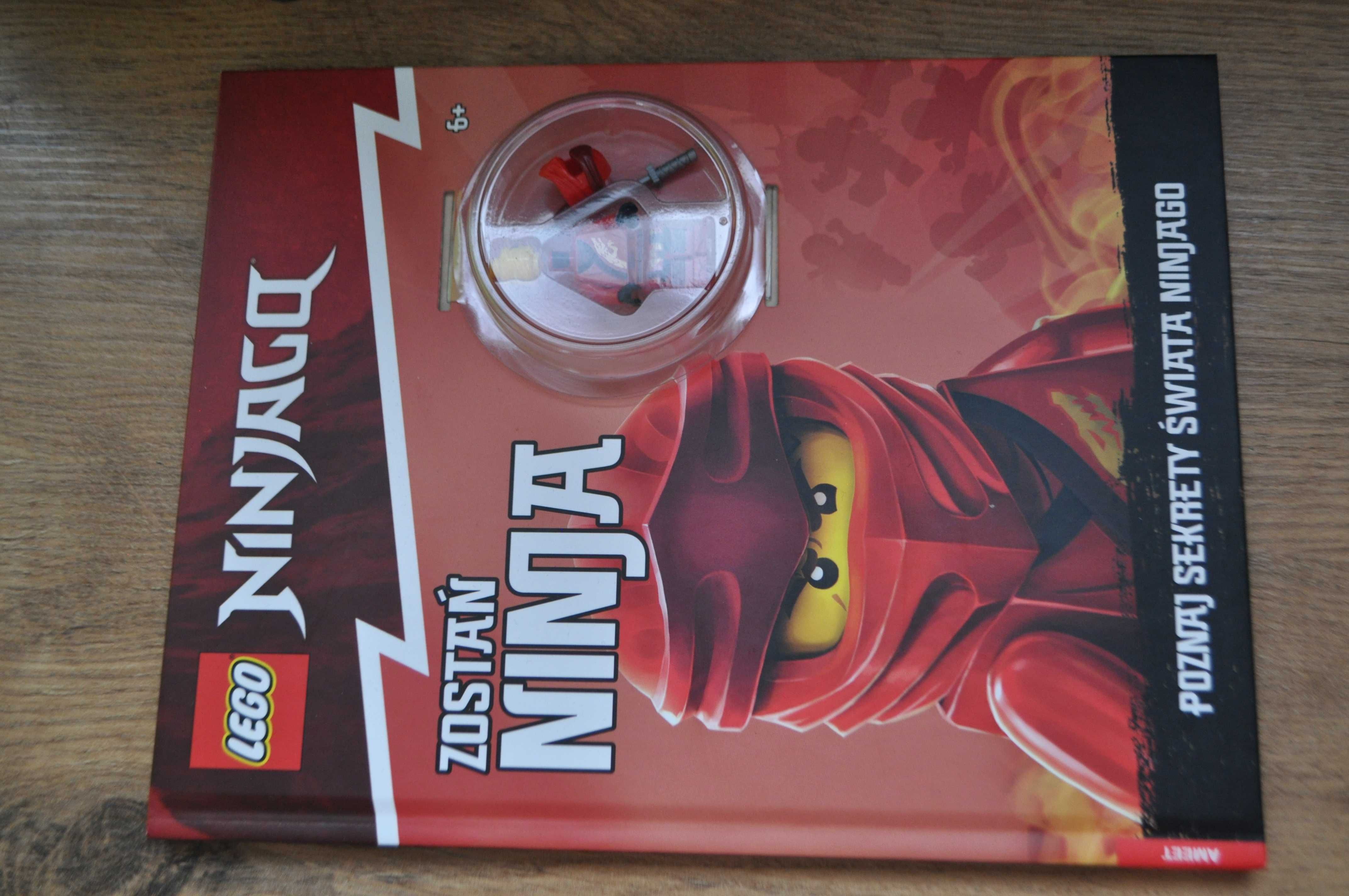 Nowa książka LEGO Ninjago Zostań Ninja + figurka Kai