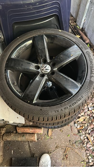 Alufelgi 18” 5x112 VW / Audi / Skoda + opony zimowe