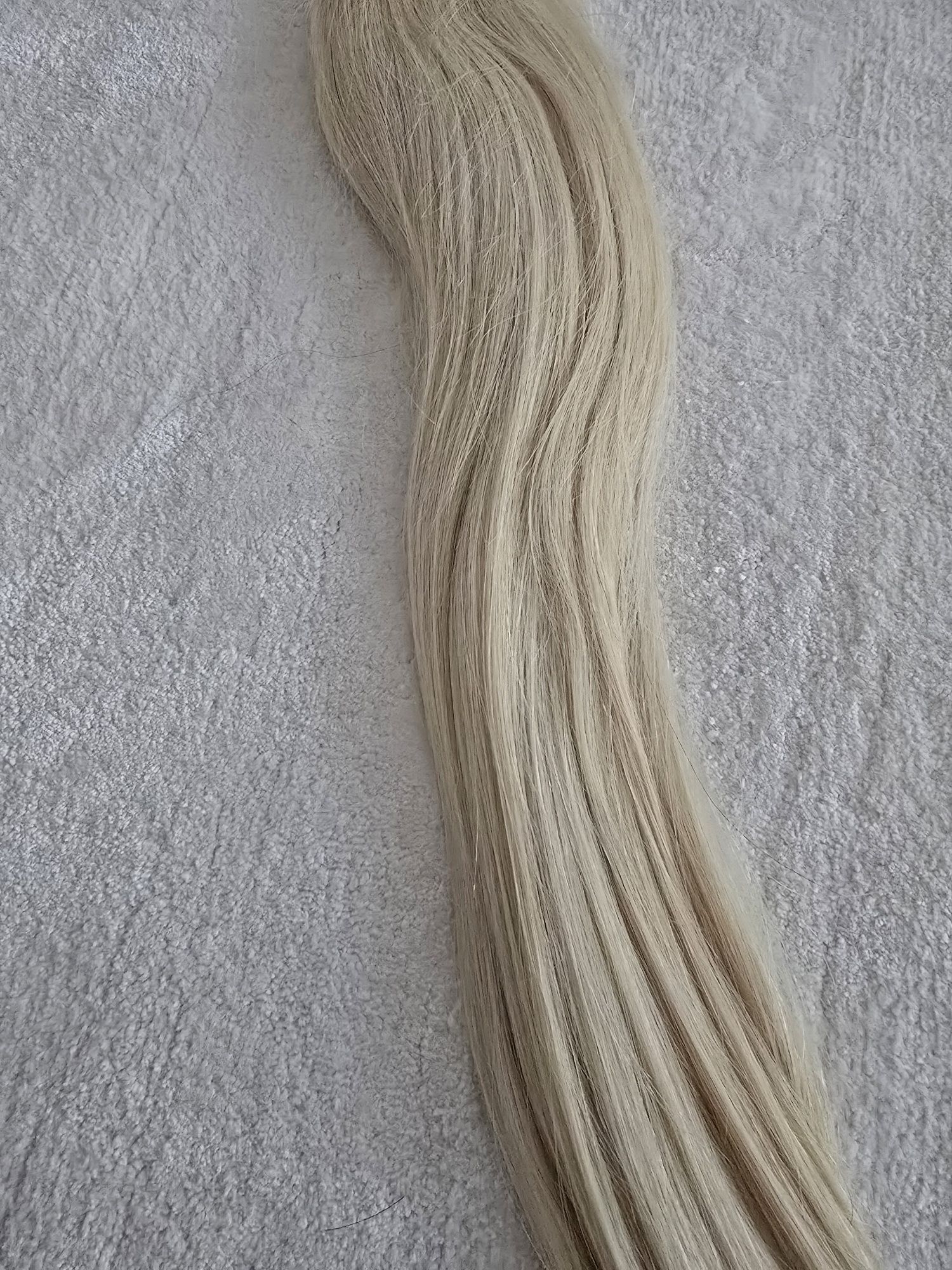 Kucyk włosy słowiańskie. 55 cm , 100 gram