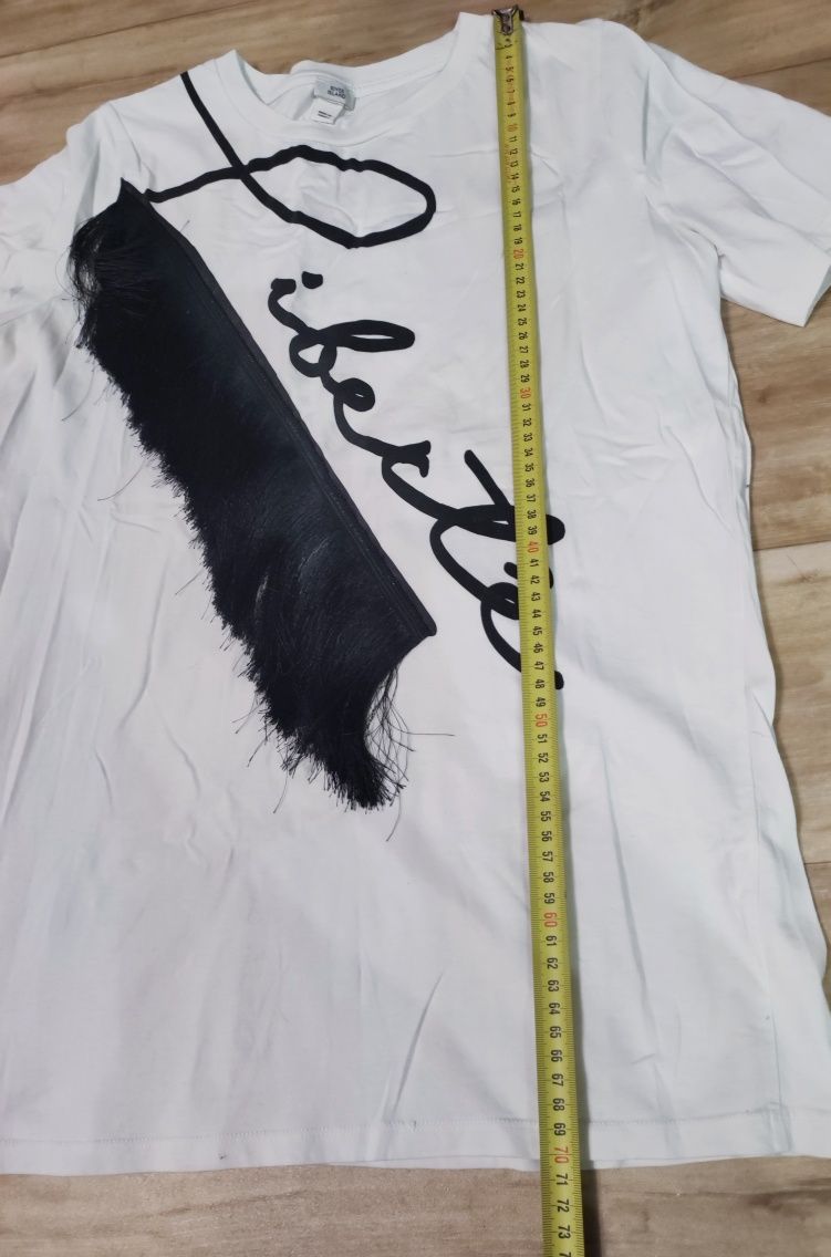 Костюм лосины спортивные+футболка белая с бахрамой Турция