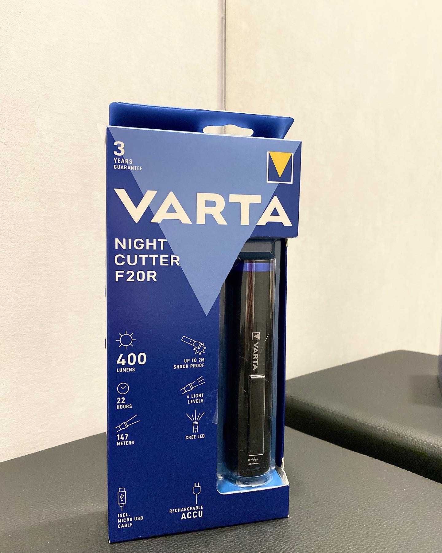 Розпродаж! Ліхтарик VARTA Night Cutter F20R, ліхтар, фонарик розпродаж