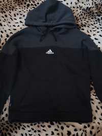 Худі Adidas (black/grey)