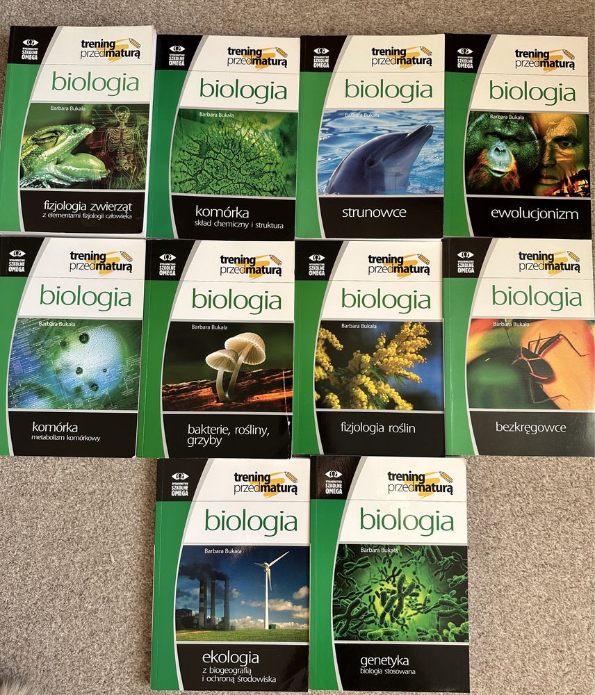 Książki z biologi B.Bukała