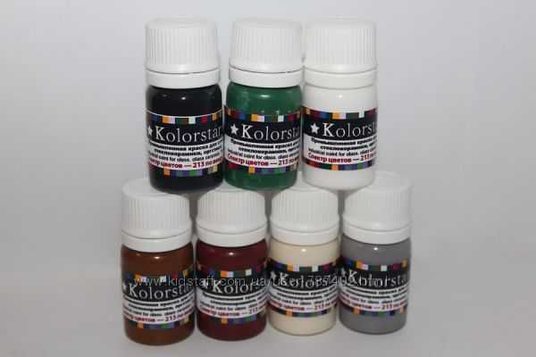 Якісна фарба для скла, склокераміки, оргскла