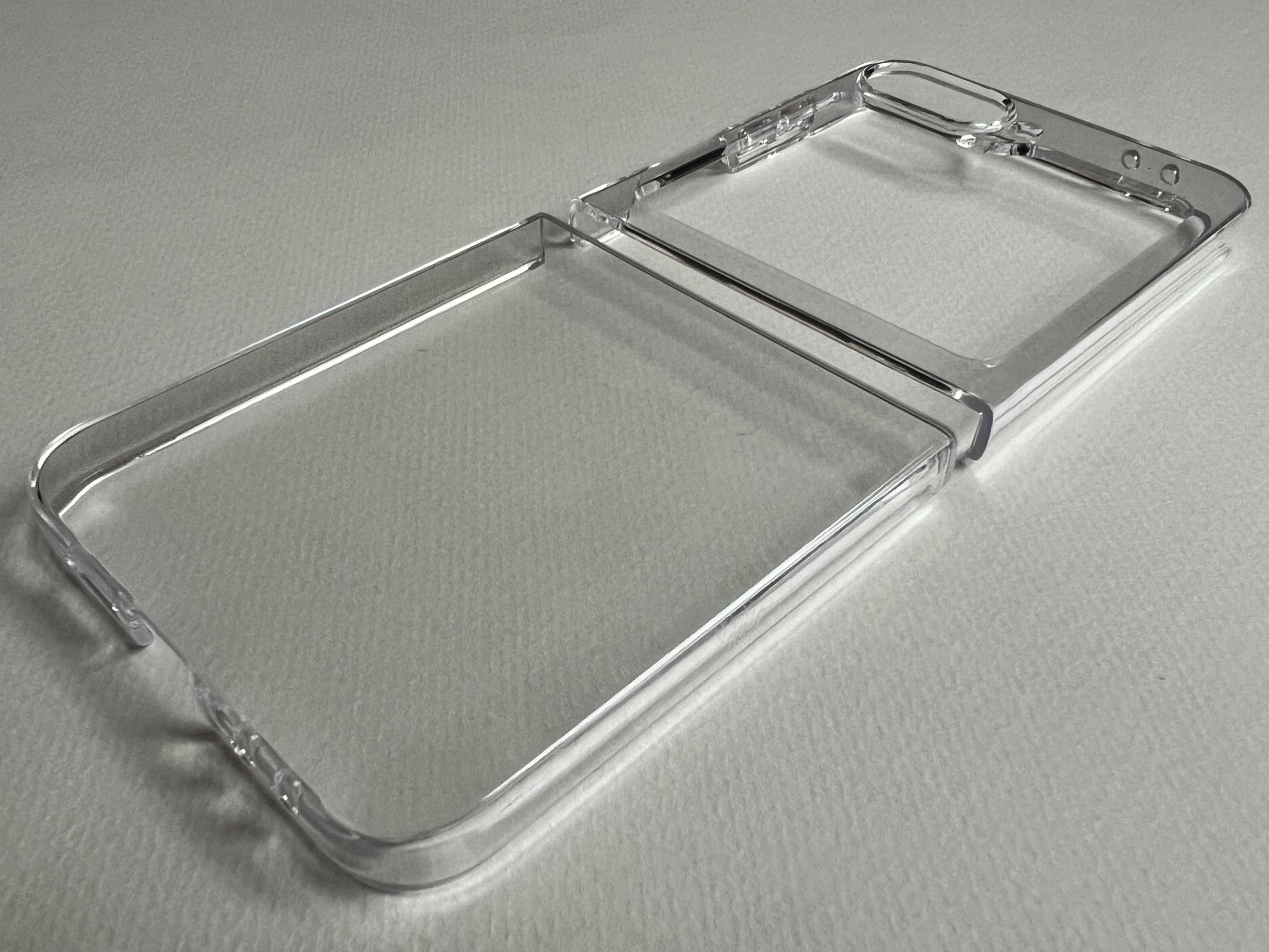 Samsung Galaxy Flip 6 чохол із прозорого пластику чехол накладка