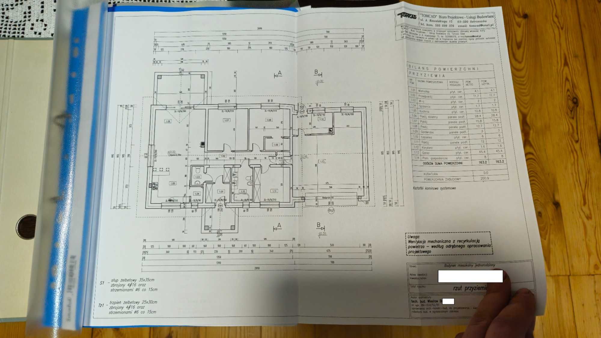 Projekt domu jednorodzinnego z garażem (Mokka 5 S2 + Anatol 2) + garaż