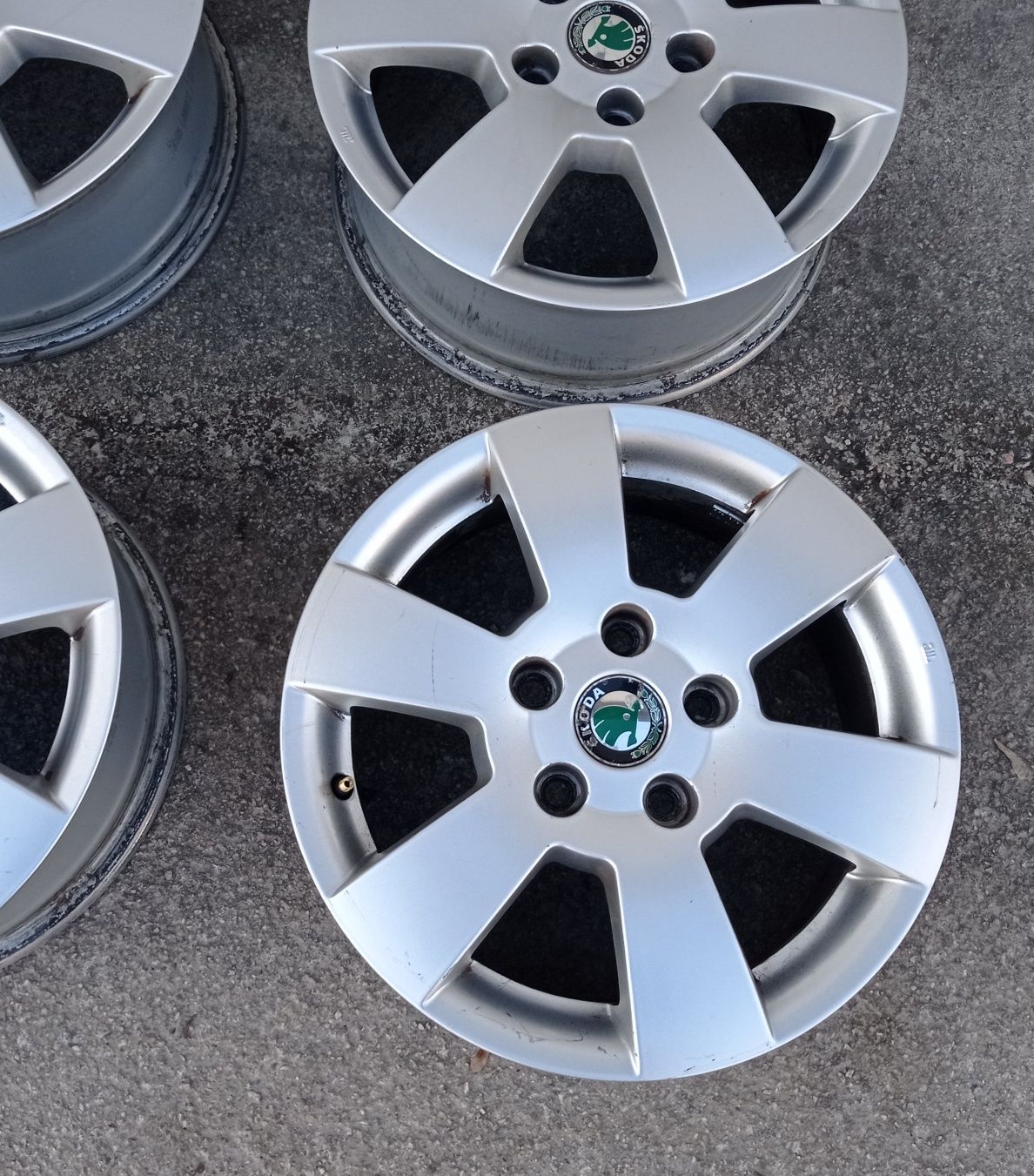 Диски 5x112 R15 ET45 DIA57.1 Оригинал Skoda VW Audi Seat Цена 7200грн.