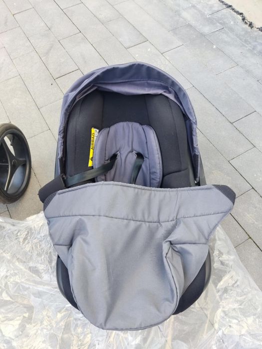 Wózek 3w1 bebetto Luca z akcesoriami