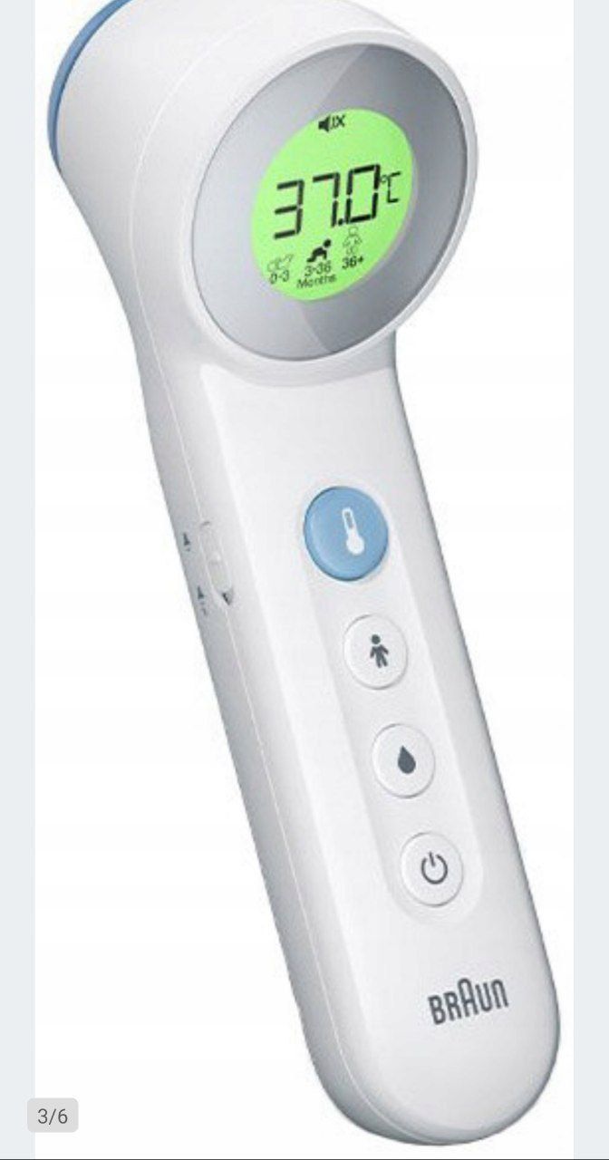 Braun Sensian™ 7 bezdotykowy termometr czołowy