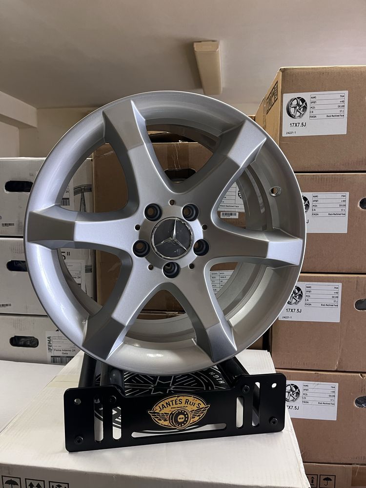 Jantes 17” 5x112 2+2 Originais Mercedes W203 Classe C Hoedus