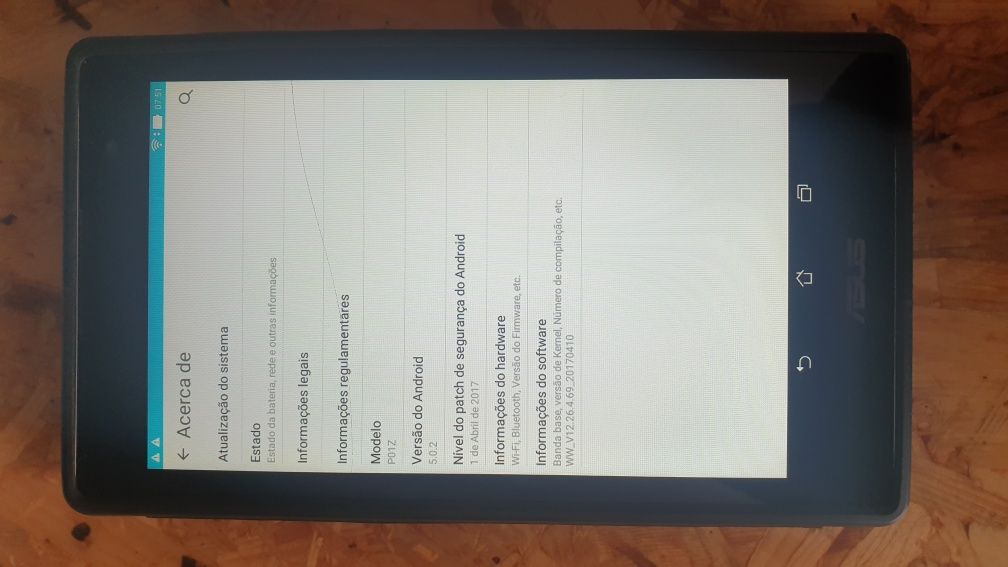 Tablet Asus ZenPad C.7 P01Z