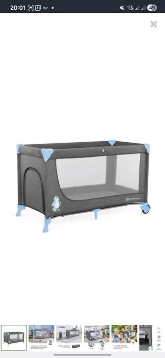 Dziecięce łóżeczko turystyczne Kinderkraft Joy