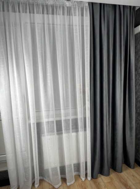 Штори мікровелюр, портьеры велюр, блекаут тюль бархат