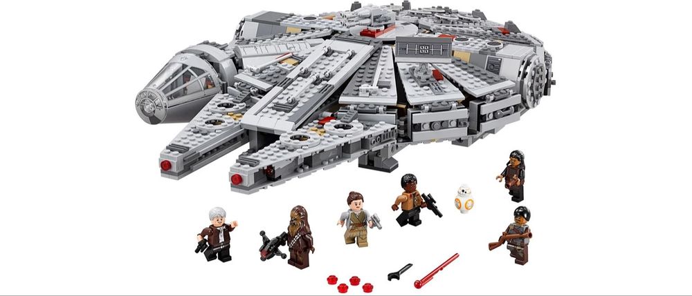 Конструктор LEGO StarWars Millennium Falcon 75105 1380 дет