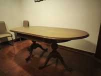 Mesa extensível com 6 cadeiras
