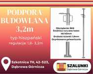 Stemple Podpory ocynkowane dzwigary szalunki stropowe