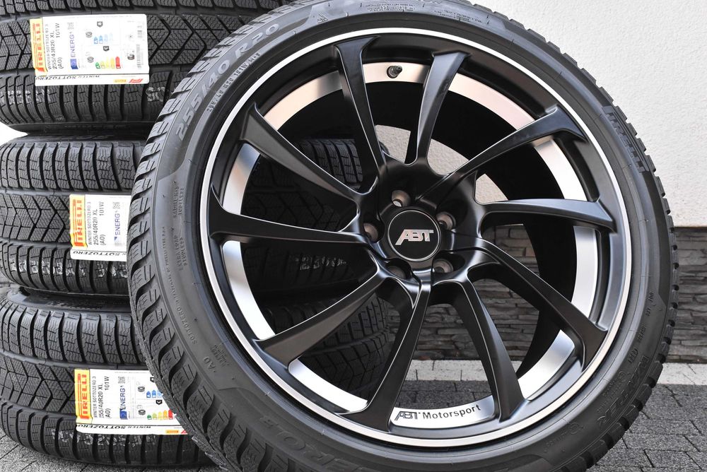 NOWE Koła zimowe OEM ABT Audi A6 S6 C8 A7 S7 4K 20" Pirelli AO 2025r