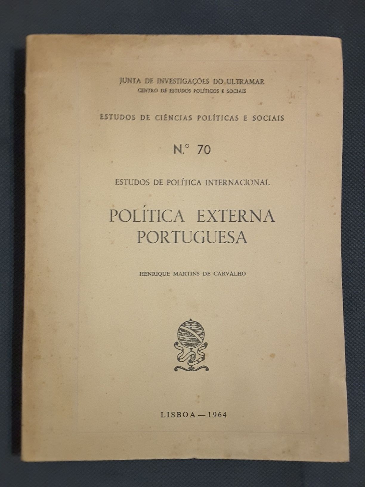 Portugal e a Santa Sé Concordata / Política Externa Portuguesa