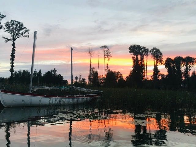 Domek nad Jeziorem Białym. Taras/3 sypialnie/Okuninka