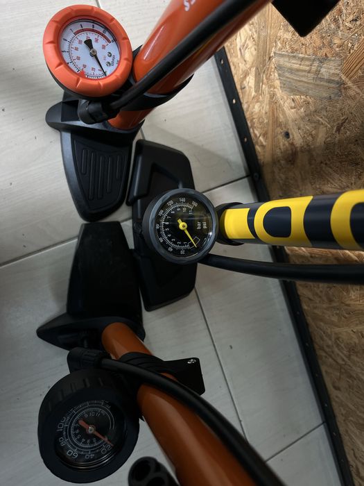 Велосипедний насос підлоговий насос