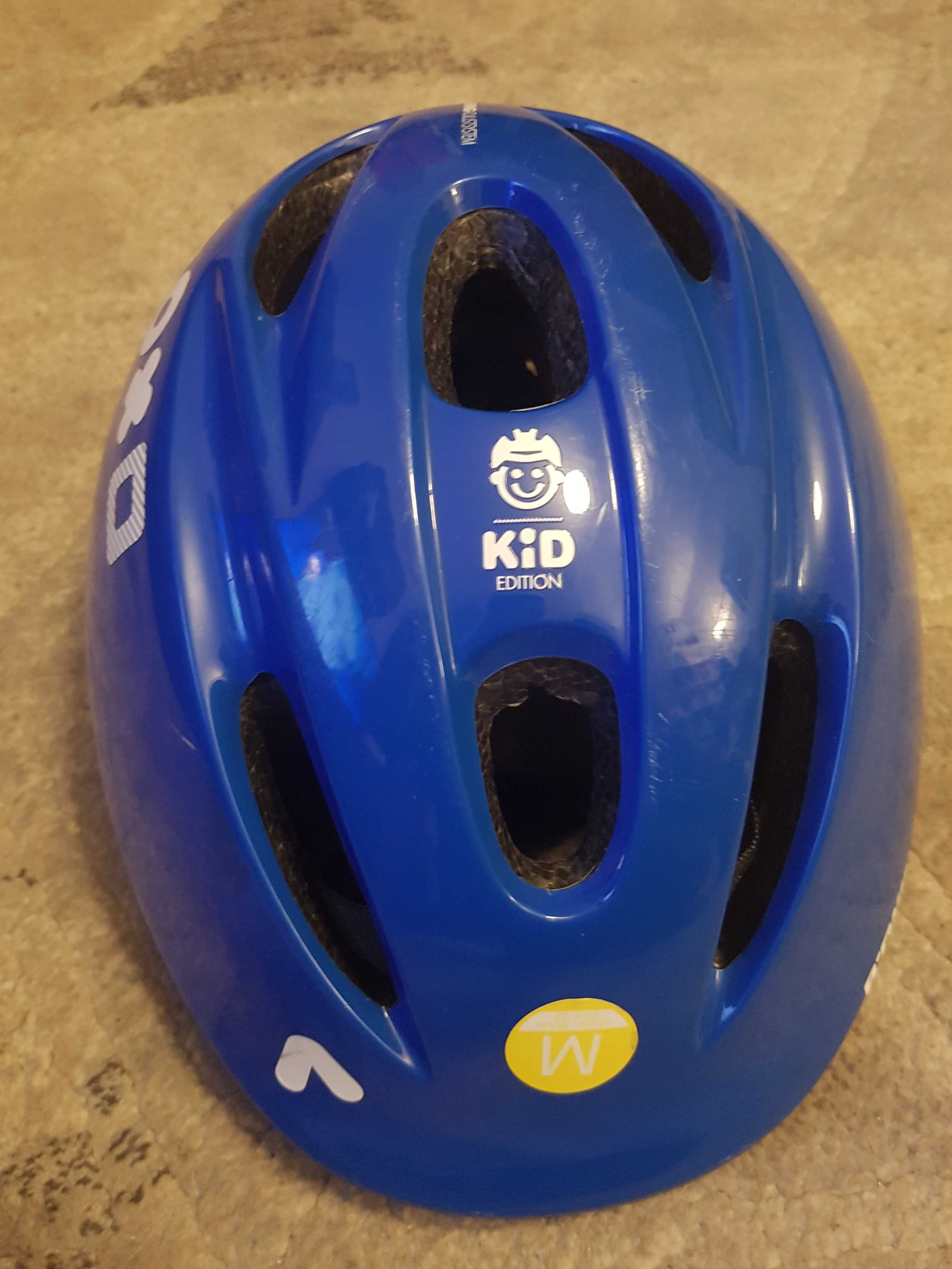 Kask rowerowy dziecięcy B'twin 52-56 cm