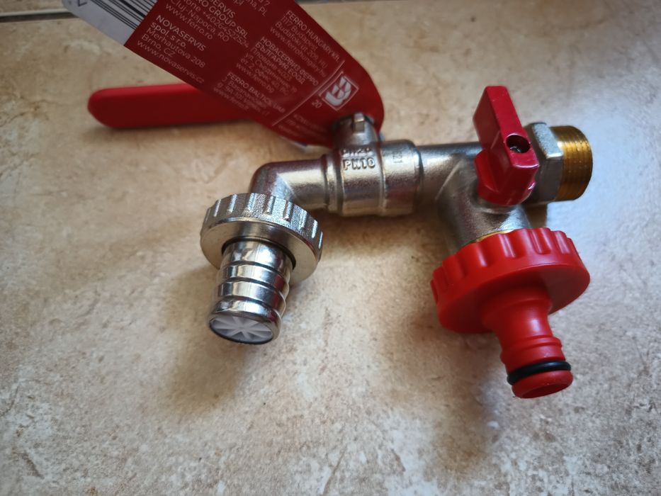 Zawor ¾ do wody na działkę, ogródek