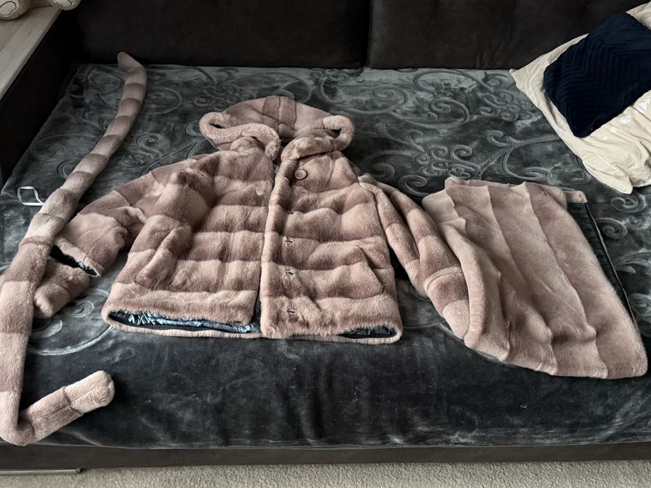 Шуба-трансформер екохутро.