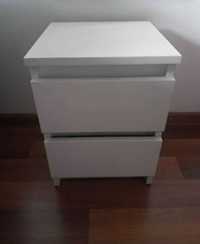 Nowa szafka nocna biała 2 szuflady