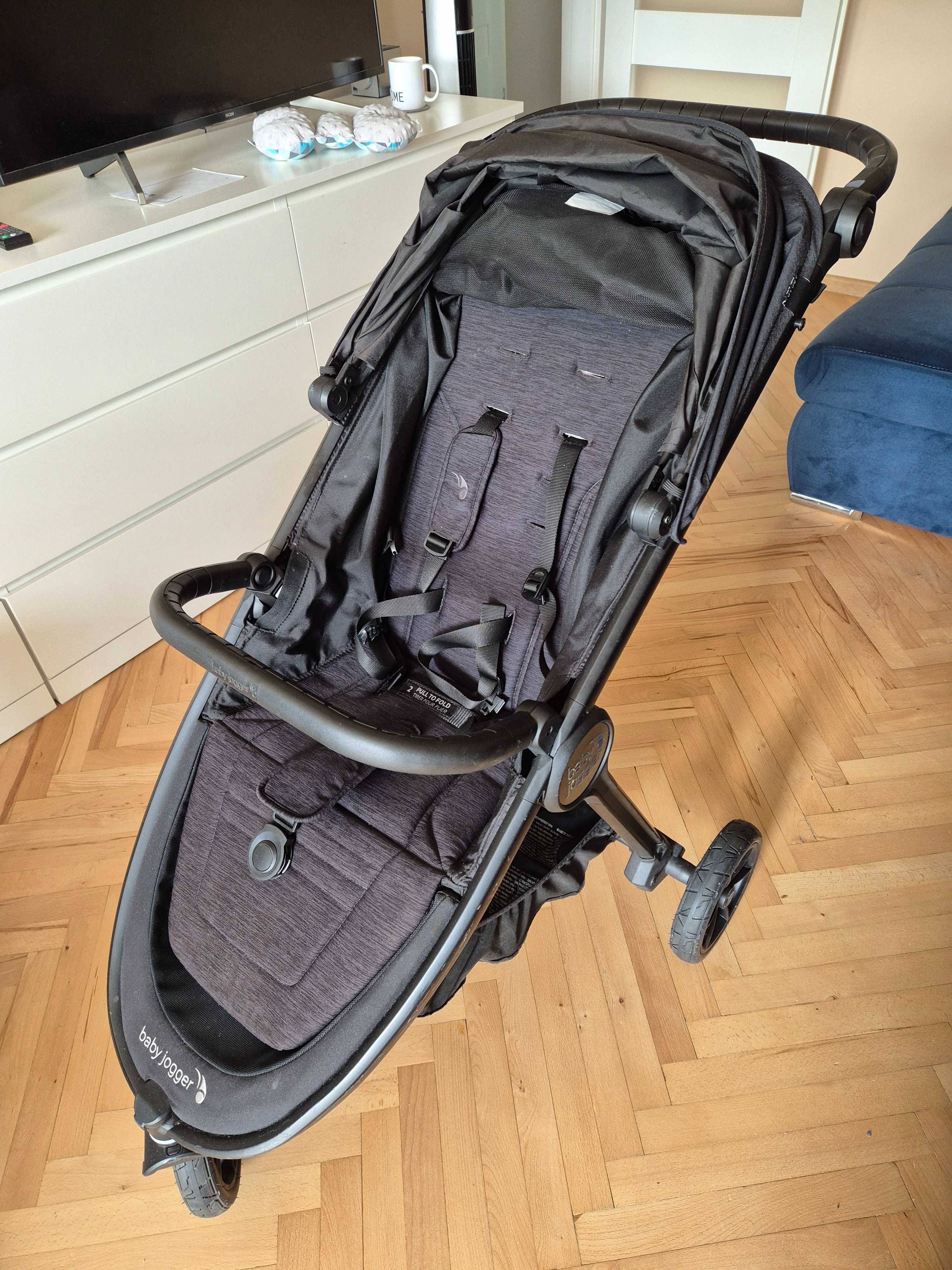 Wózek spacerówka Baby Jogger City Mini GT2 ~ czarny
