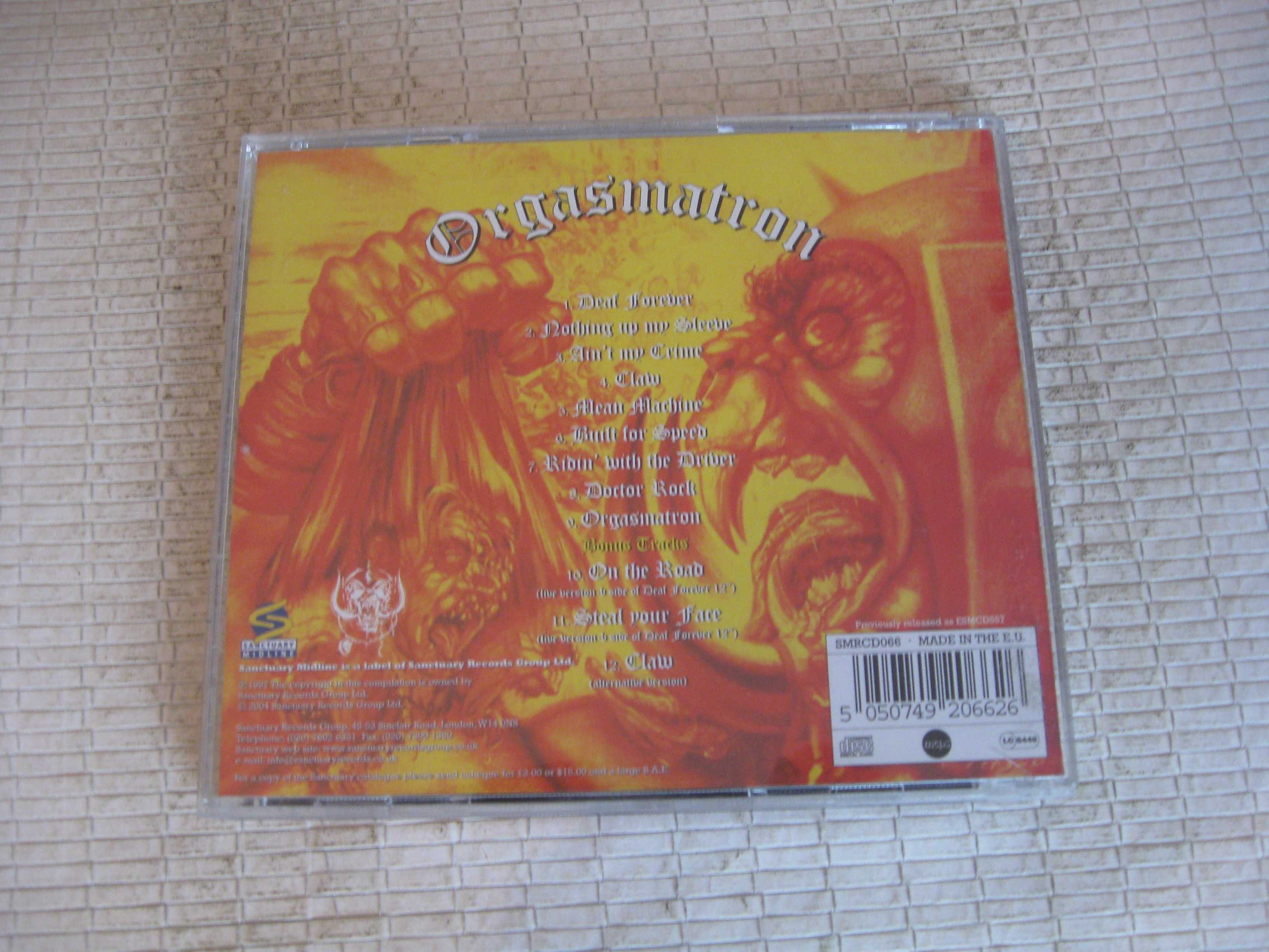 MOTORHEAD / orgasmatron / 1997  ( 4 cd фирма)
