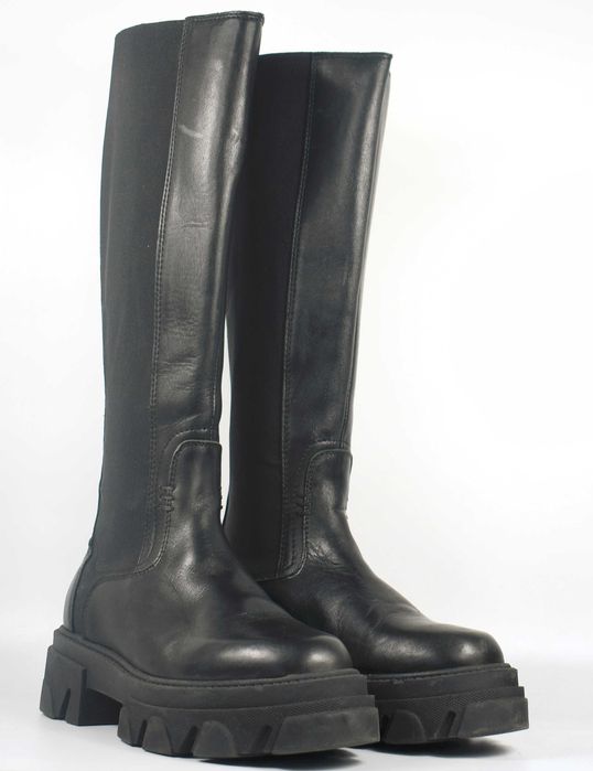 Używane skórzane kozaki Pavement roz. 38