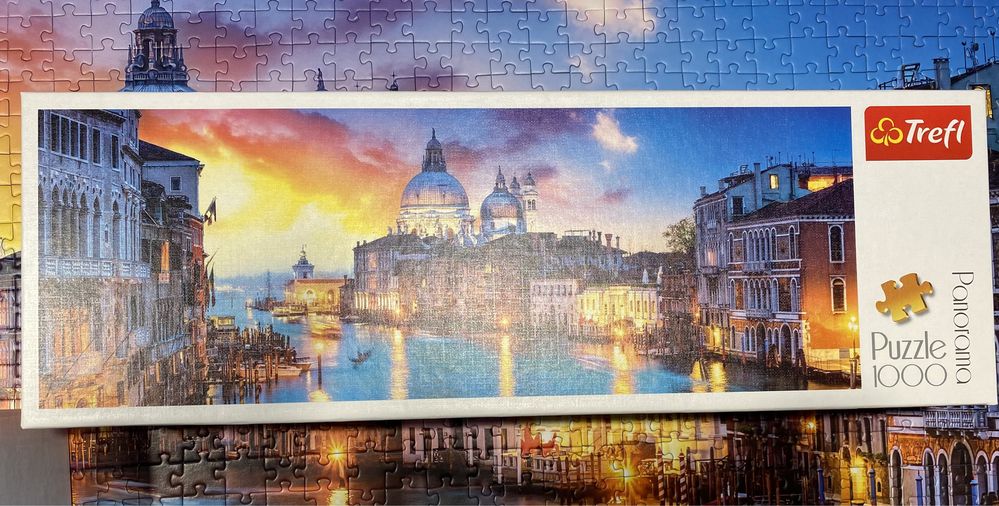 Puzzle trefl 1000 panorama Canal Grande Wenecja