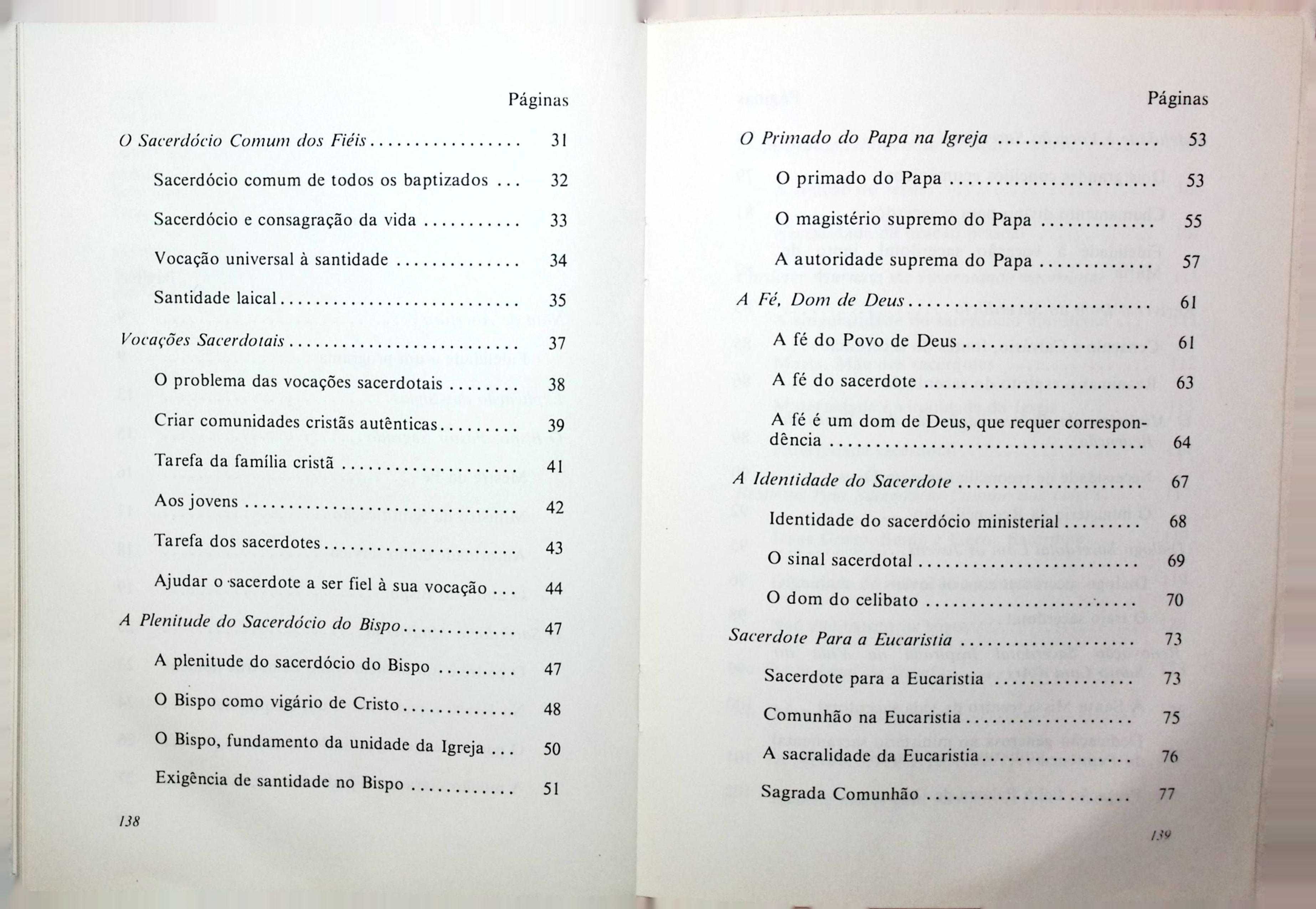 Escritos Pastorais I - O Sacerdócio