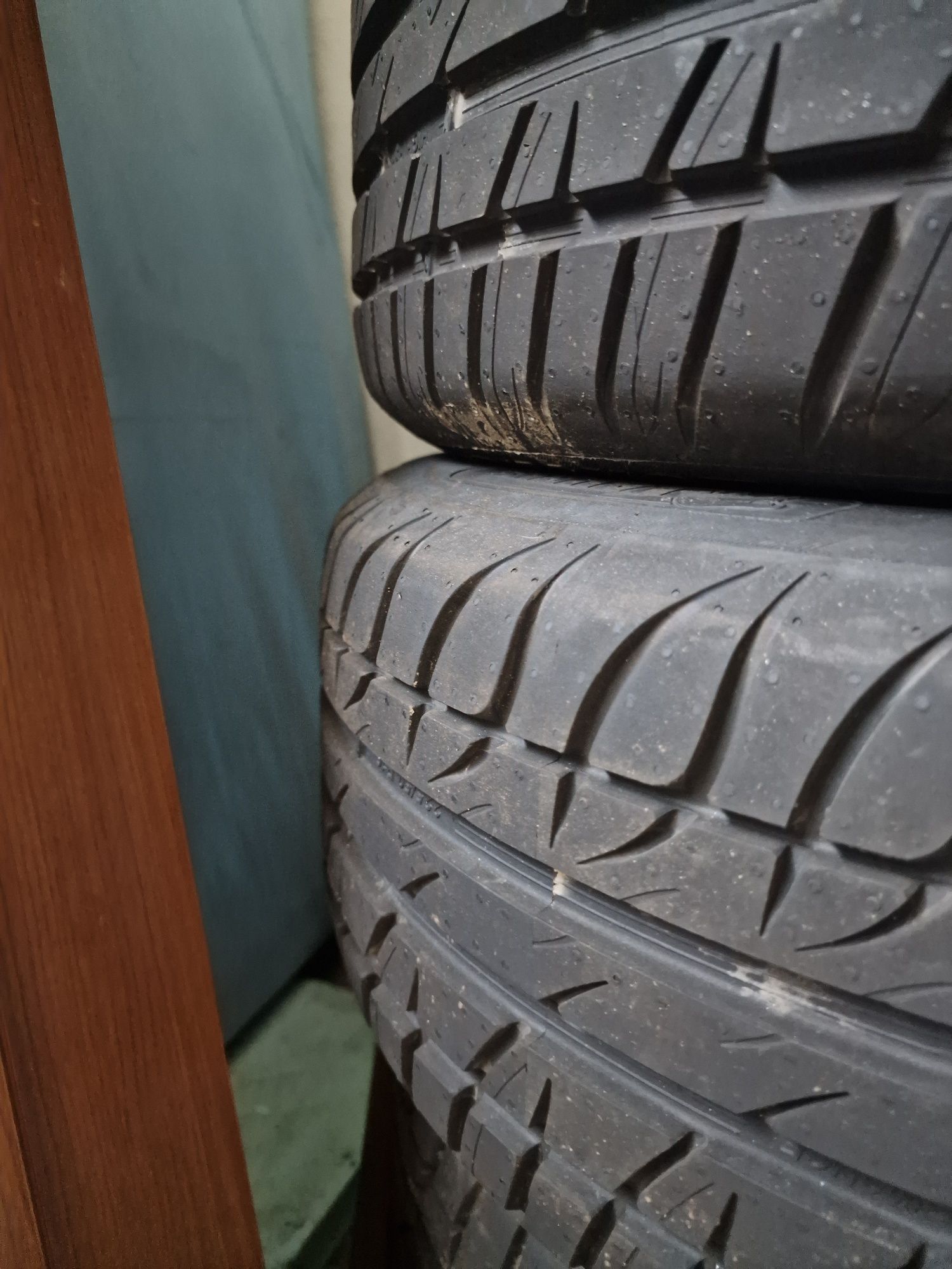 4 jantes bmw + pneu novos