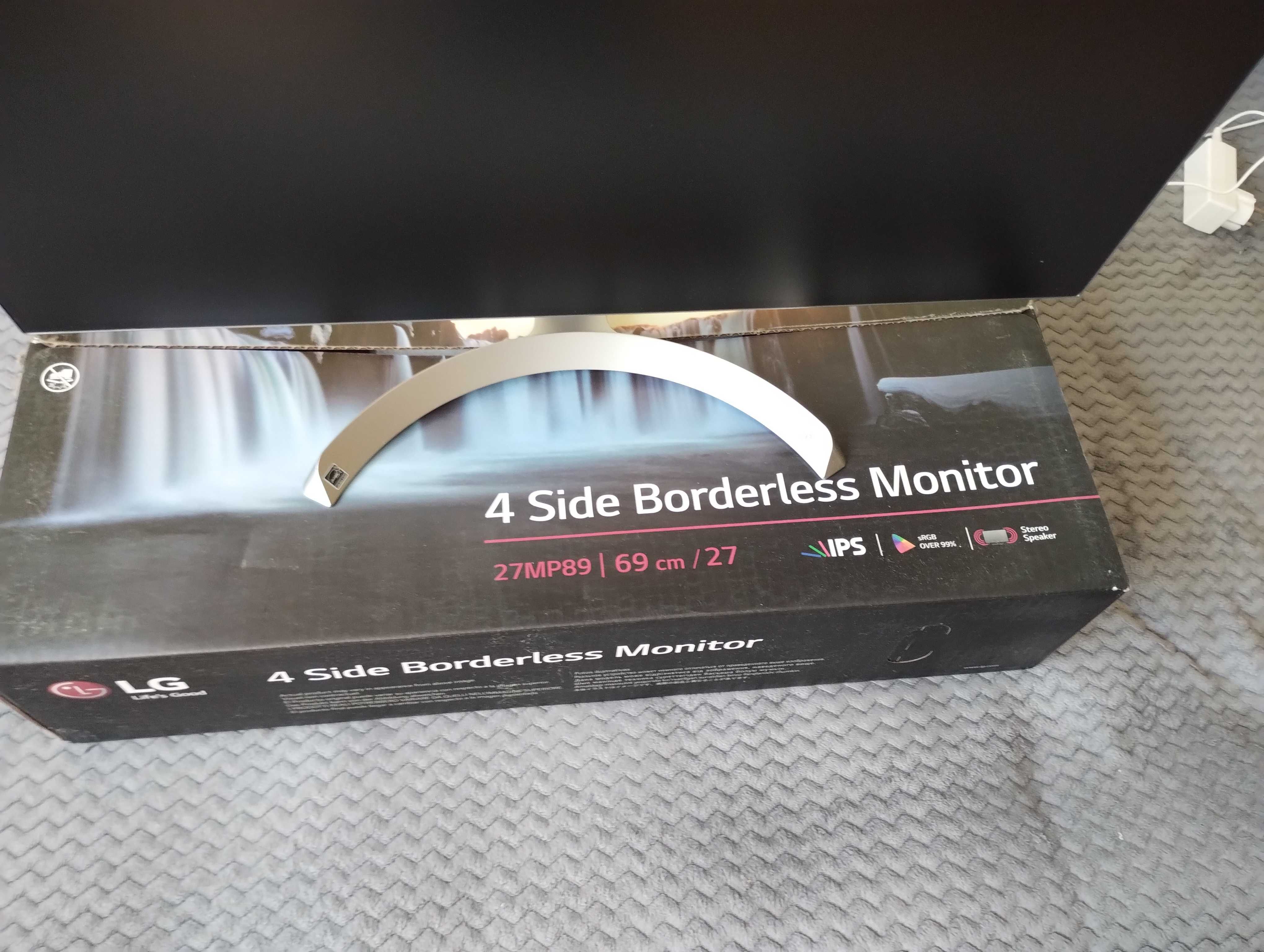 Monitor LG 27MP89HM Stan idealny