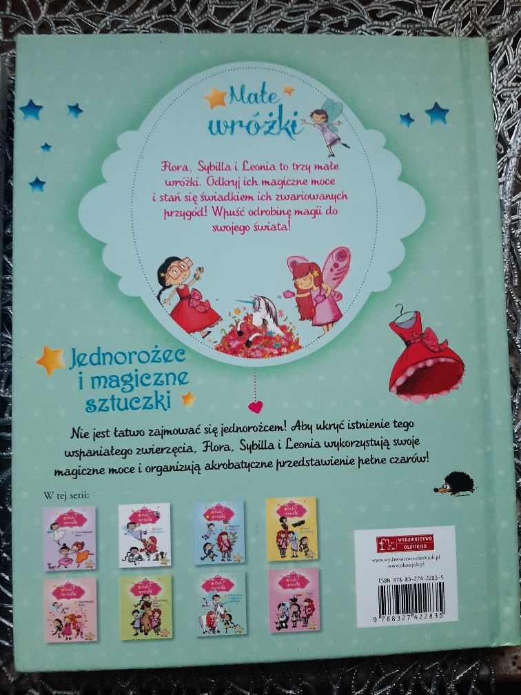 Zestaw 3 książek Małe wróżki z serii Już czytam