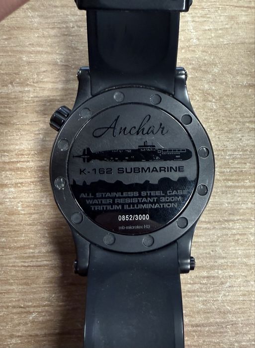 Vostok Anchar K-162 Submarine - otoLombard LUMIK Sieradz Skup Zegarków
