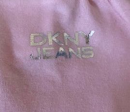 Dresy bluza i spodnie DKNY NOWY  92, 104/110 holograficzne napisy