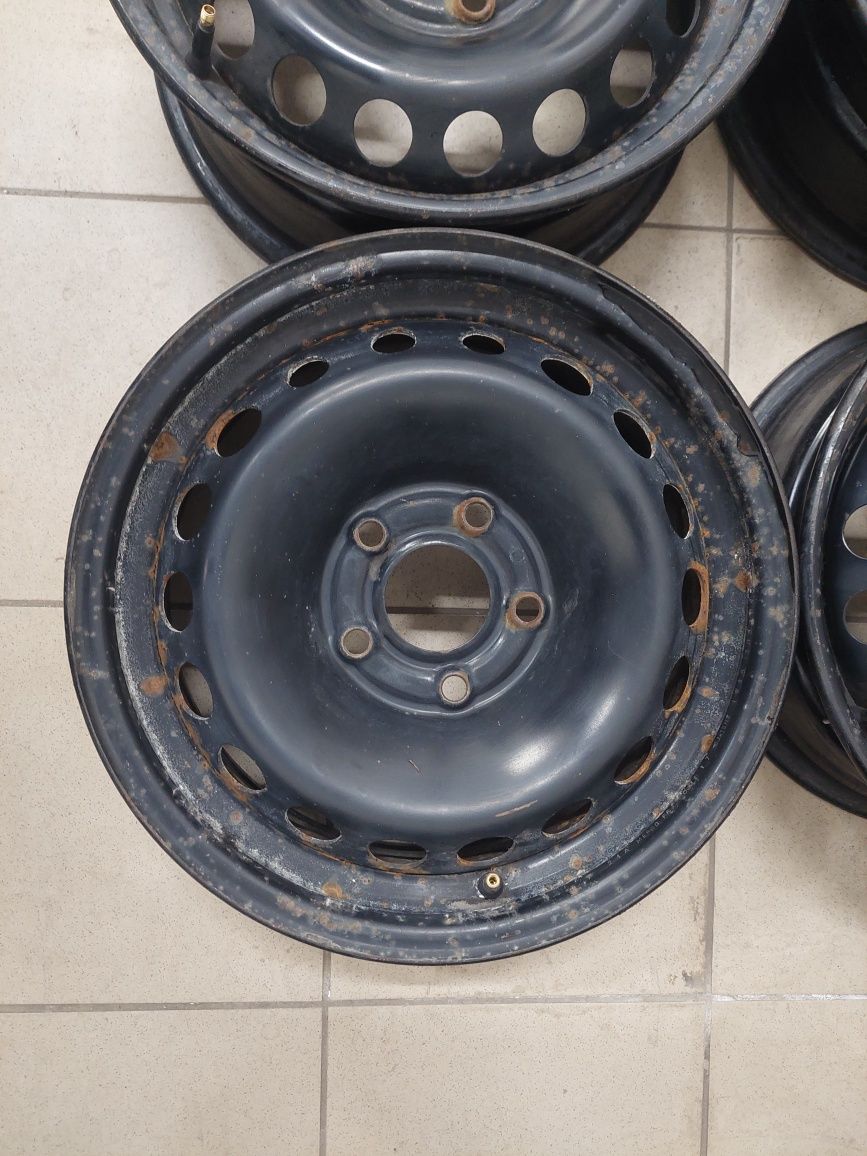 Комплект металевих стальних дисків Renault Megane Scenic R15 5×114,3