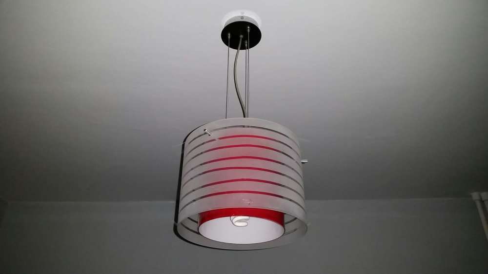 Lampa sufitowa wisząca 2 klosze