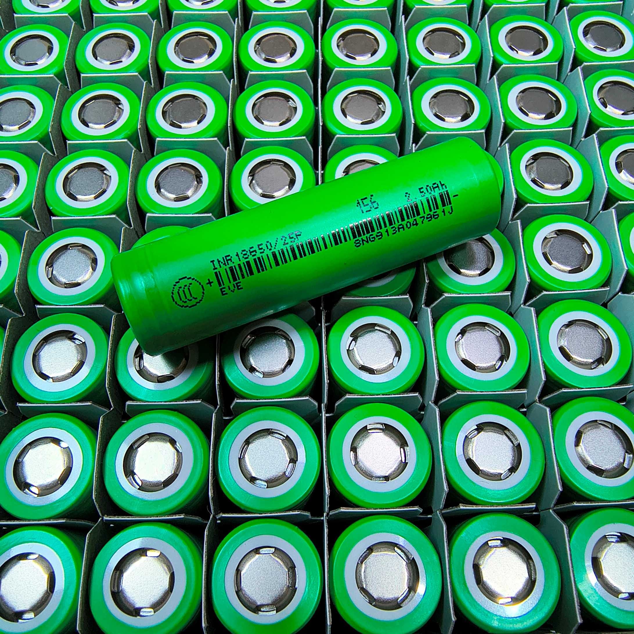 EVE INR18650-25P аккумулятор 18650 высокотоковый 2500mAh 20A новый